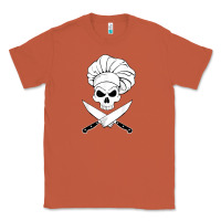 Copper chef skull and crossbones knives halloween Classic Tee - linhVisuals