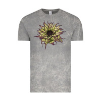 Cloud Rock sun   fill purple sunflower Vintage Tee - LillyAllenDesigns