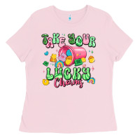 Bubblegum Pink take your lucky charms st patricks Ladies Tee - Artiststas