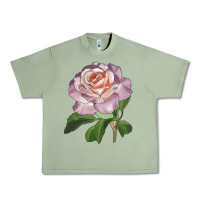 Oil Green belinda's blush rose Urban Heavy Tee - LillyAllenDesigns
