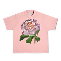 Salmon belinda's blush rose Urban Heavy Tee - LillyAllenDesigns