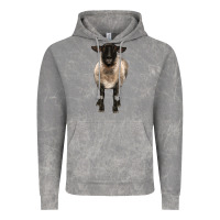 Cloud Rock suffolk ewe front Vintage Hoodie - BarkalooDesign