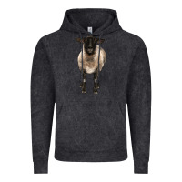 Vintage Black suffolk ewe front Vintage Hoodie - BarkalooDesign