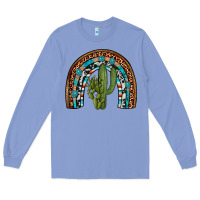 Colony Blue revize cactus gemstone rainbow Long Sleeve Tee - Artiststas