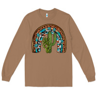 Toasted Coconut revize cactus gemstone rainbow Long Sleeve Tee - Artiststas