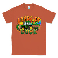 Copper Loads of luck with tractor St. Patricks Day Classic Tee - FaDigitalArtStudio