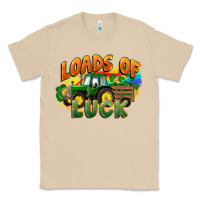 Mushroom Loads of luck with tractor St. Patricks Day Classic Tee - FaDigitalArtStudio