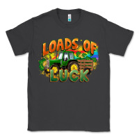 Smoke Loads of luck with tractor St. Patricks Day Classic Tee - FaDigitalArtStudio