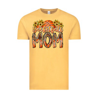 Vintage Mustard basketball mom Vintage Tee - RacoonDesign