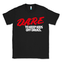 Black d.a.r.e Classic Tee - linhVisuals