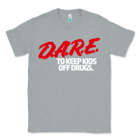 Heather Grey d.a.r.e Classic Tee - linhVisuals
