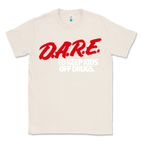 Natural d.a.r.e Classic Tee - linhVisuals