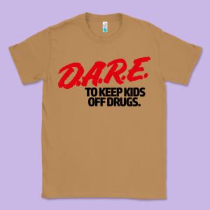 D.a.r.e Classic Tee Designed By Linhvisuals