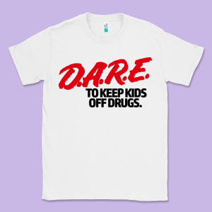 D.a.r.e Classic Tee Designed By Linhvisuals