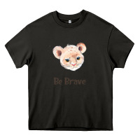 Asphalt lion cute animals Heavy Core Tee - RanaPortraitStore