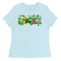 Baby Blue lucky nurse Ladies Tee - Artiststas
