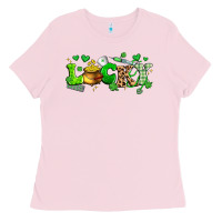 Bubblegum Pink lucky nurse Ladies Tee - Artiststas