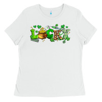 White lucky nurse Ladies Tee - Artiststas