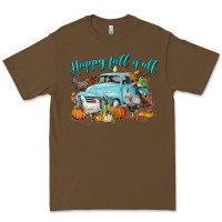 Cacao Happy Fall Y'all Premium Tee - LillyAllenDesigns