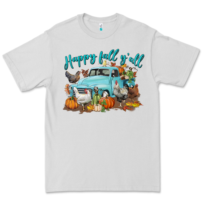 Happy Fall Y'all Premium Tee by LillyAllenDesigns | Teevron