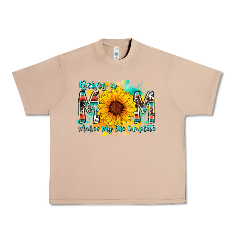 Being A Mom Makes My Life Complete Urban Heavy Tee by RacoonDesign | Teevron