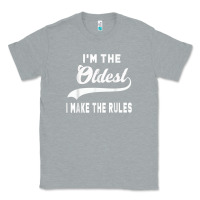Heather Grey im the oldest i make the rules siblings family Classic Tee - linhVisuals