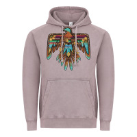 Vintage Zinc thunderbird with sunflowers Vintage Hoodie - BarkalooDesign
