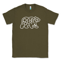 Army Green poconos pennsylvania pocono pa bear travel animal Classic Tee - linhVisuals