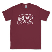 Burgundy poconos pennsylvania pocono pa bear travel animal Classic Tee - linhVisuals