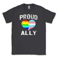 Smoke proud ally lgbt rainbow heart gay pride month Classic Tee - linhVisuals