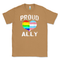 Toasted Coconut proud ally lgbt rainbow heart gay pride month Classic Tee - linhVisuals