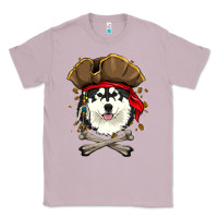 Lilac alaskan malamute pirate dog halloween Classic Tee - linhVisuals