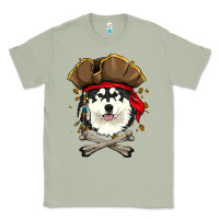 Matcha alaskan malamute pirate dog halloween Classic Tee - linhVisuals