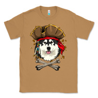Toasted Coconut alaskan malamute pirate dog halloween Classic Tee - linhVisuals
