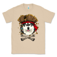 Mushroom alaskan malamute pirate dog halloween Classic Tee - linhVisuals