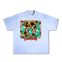 Grape Ice taurus turquoise cowhide Urban Heavy Tee - RanaPortraitStore