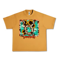 Peanut Butter taurus turquoise cowhide Urban Heavy Tee - RanaPortraitStore