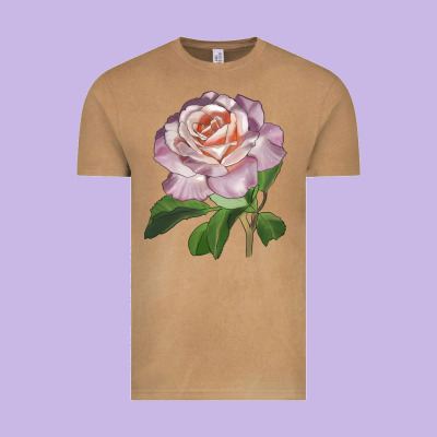 Belinda's Blush Rose Vintage Tee Designed By Lillyallendesigns