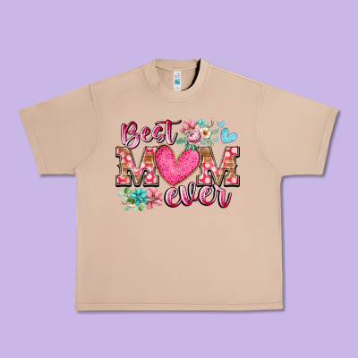 Best Mom Ever Urban Heavy Tee Designed By Racoondesign