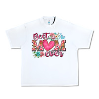White best mom ever Urban Heavy Tee - RacoonDesign