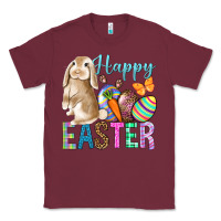 Burgundy Easter Day With Truck Classic Tee - BundleAndBundleShop