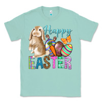 Seafoam Easter Day With Truck Classic Tee - BundleAndBundleShop