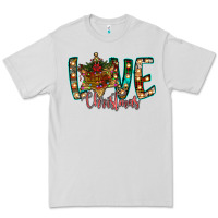 Dove Grey Love Snowman Premium Tee - CowhideDigitalArt