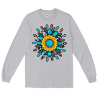 Moon Dust gemstone sunflower Long Sleeve Tee - Artiststas