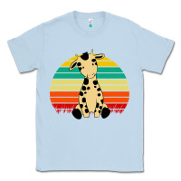 Dusty Blue africa animals african safari retro Classic Tee - linhVisuals