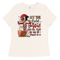 Bone let the field be joyful and all that is in it Ladies Tee - Artiststas