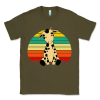 Army Green africa animals african safari retro Classic Tee - linhVisuals