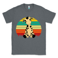 Charcoal Heather africa animals african safari retro Classic Tee - linhVisuals