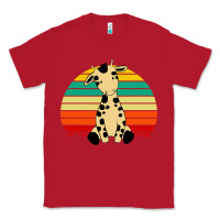 Red africa animals african safari retro Classic Tee - linhVisuals