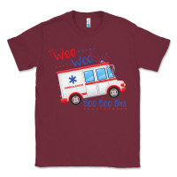 Burgundy emt paramedic wee woo ambulance boo Classic Tee - linhVisuals